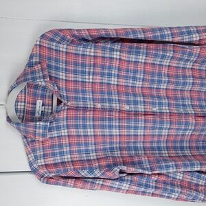 Peter Millar| Red White Blue Patriotic Casual Button Down Shirt Sz.S